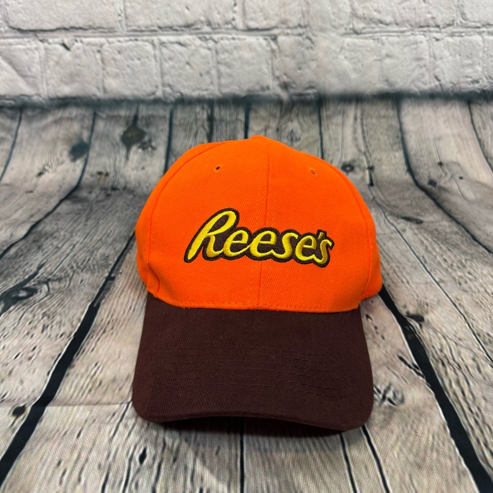 Hershey's Reese's Candy Orange Brown Baseball Cap Children's Youth 54 CM